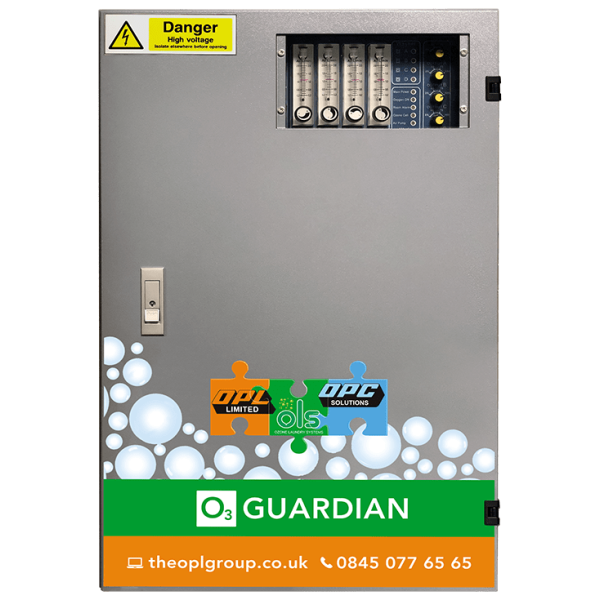 O3 Guardian Four Washer Ozone Laundry System