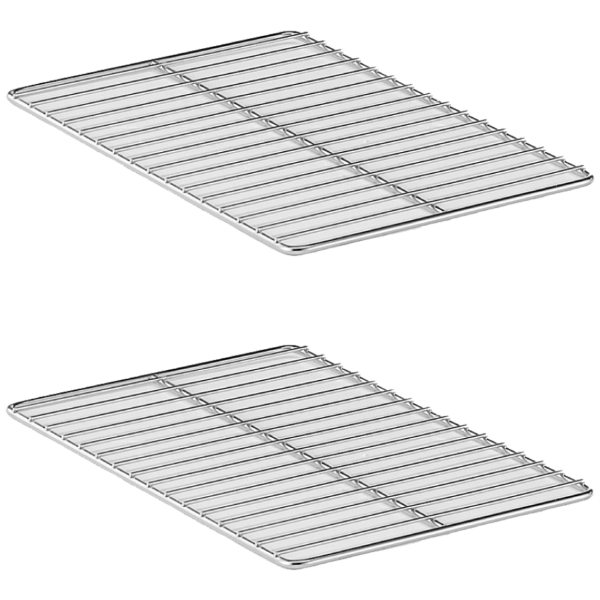 Pair stainless steel grids